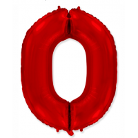  Ф ЦИФРА 0 40" Red